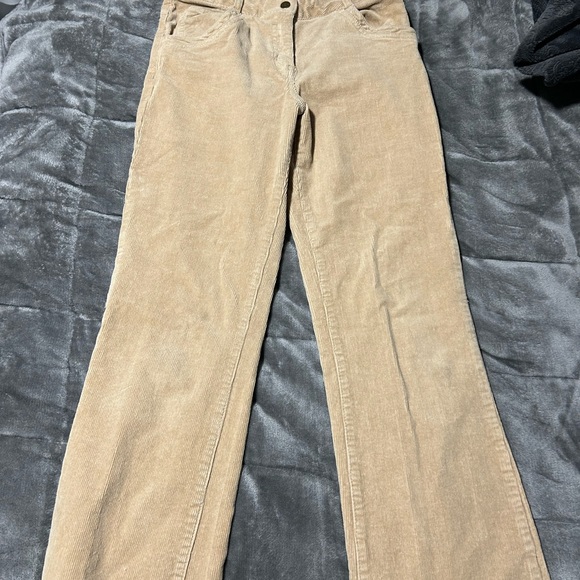Corduroyed low waisted pants - Picture 2 of 2